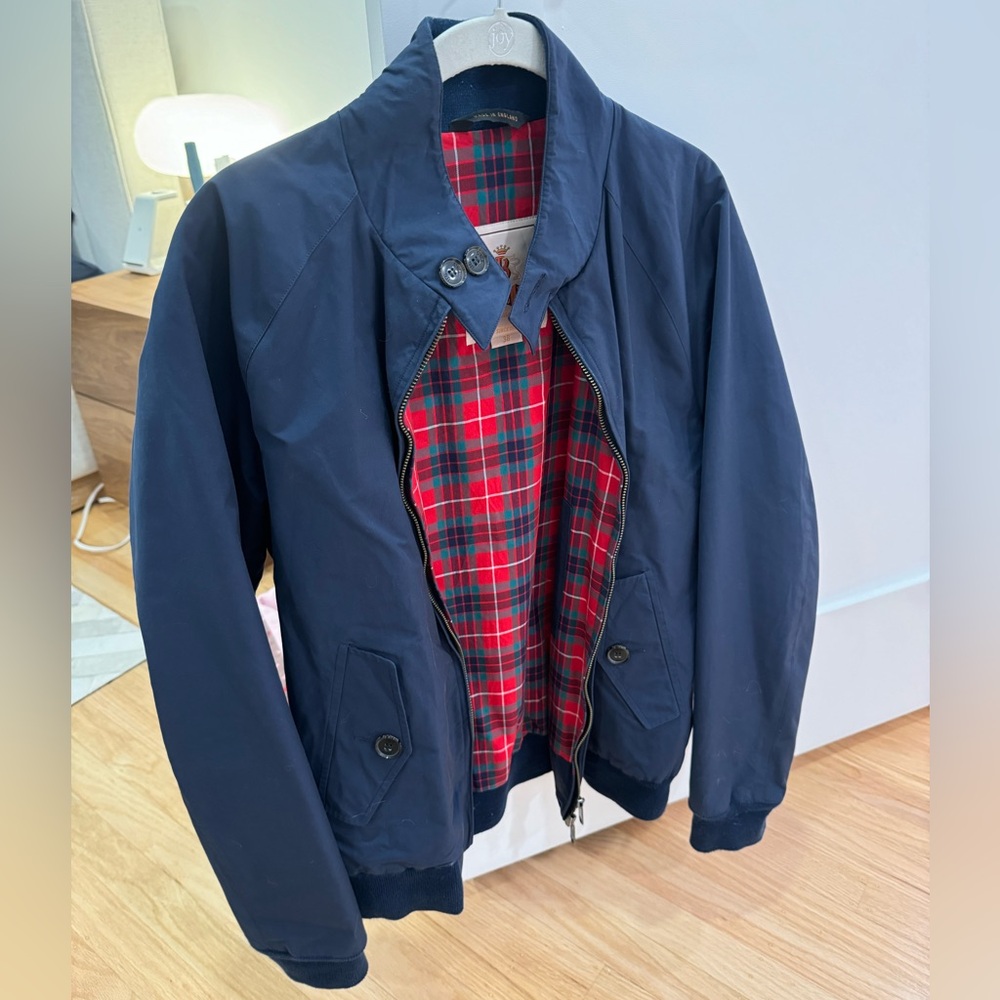 Baracuta G9 Jacket Navy Size 38